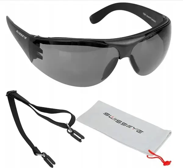 Окуляри балістичні Mil-Tec SWISS EYE® Тактичні Smoke sports glasses protector (15622002)