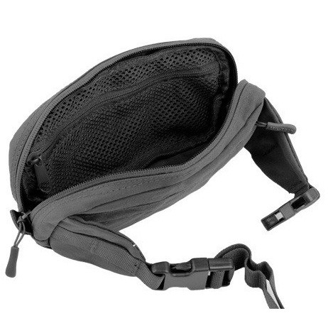 Сумка поясна чорна Mil-Tec GÜRTELTASCHE MOLLE SCHWARZ (13512502) — фото 4