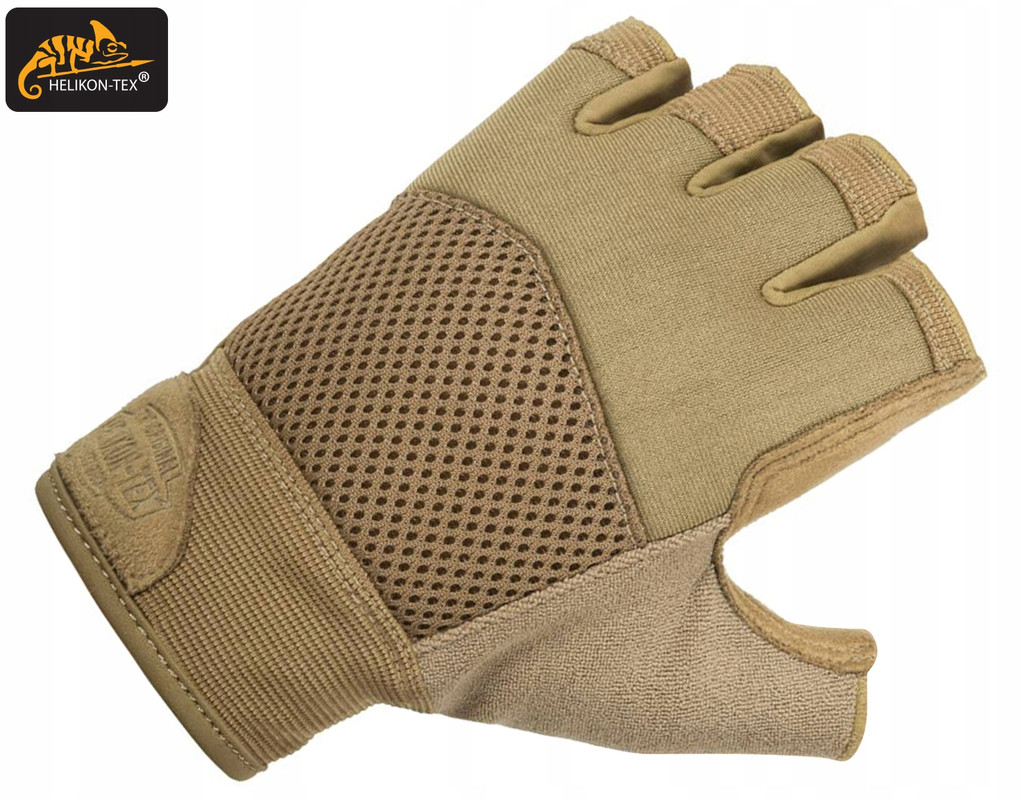 Рукавиці тактичні Helikon-Tex Короткопалі S Койот Half Finger Mk2 Gloves - Coyote (RK-HF2-NE-11-B03-S)