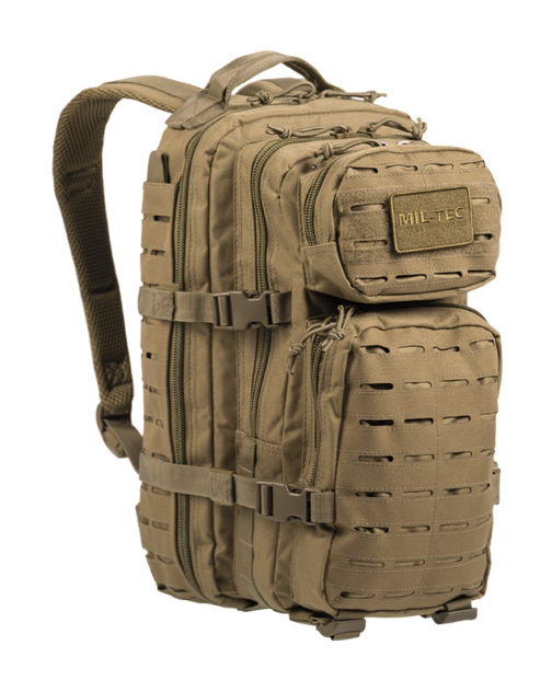 Рюкзак тактичний Лазер 20Л Койот Mil-Tec Assault Small Laser Cut 20Л Coyote (14002605-20)