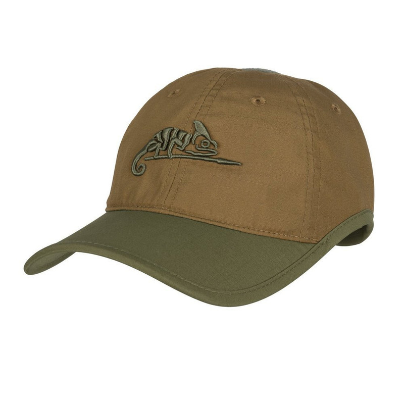 Бейсболка тактична Helikon-tex One size Олива, Койот CAP RIPSTOP COYOTE/OLIVE (CZ-LGC-PR-1102A)