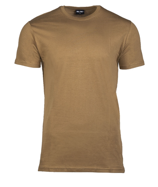 Футболка Mil-Tec XХL Койот T-SHIRT US STYLE CO.COYOTE (11011005-906-XХL)