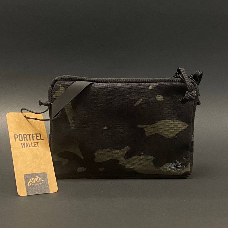 Гаманець військовий Helikon-Tex Чорний MULTICAM TRIP WALLET (MO-TRP-CD-0C)
