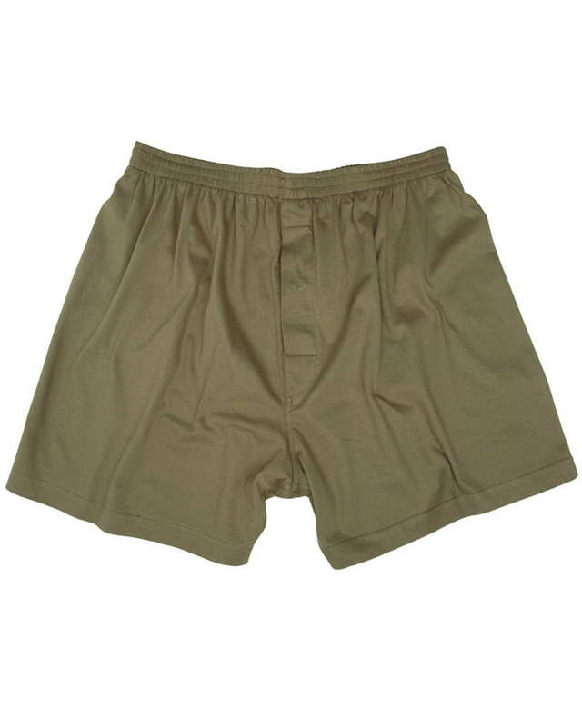 Труси чоловічі Mil-Tec Боксери вільного крою Олива Boxer Shorts 3XL Olive (11201001-907-3XL)