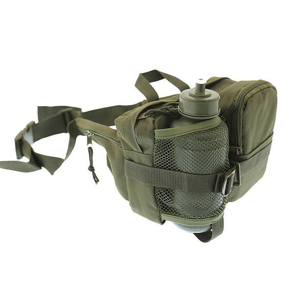 Сумка поясна тактична Mil-Tec® У комплекті з флягою Олива GÜRTELTASCHE M.FLASCHE OLIV (13511001)