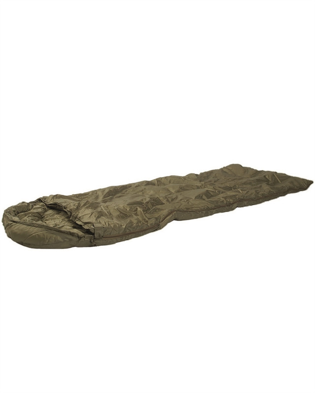 Спальний мішок тактичний Mil-Tec® 190х75 Олива STEPPDECKENSCHLAFSACK 'TRAVELLER' OLIV (14104001)