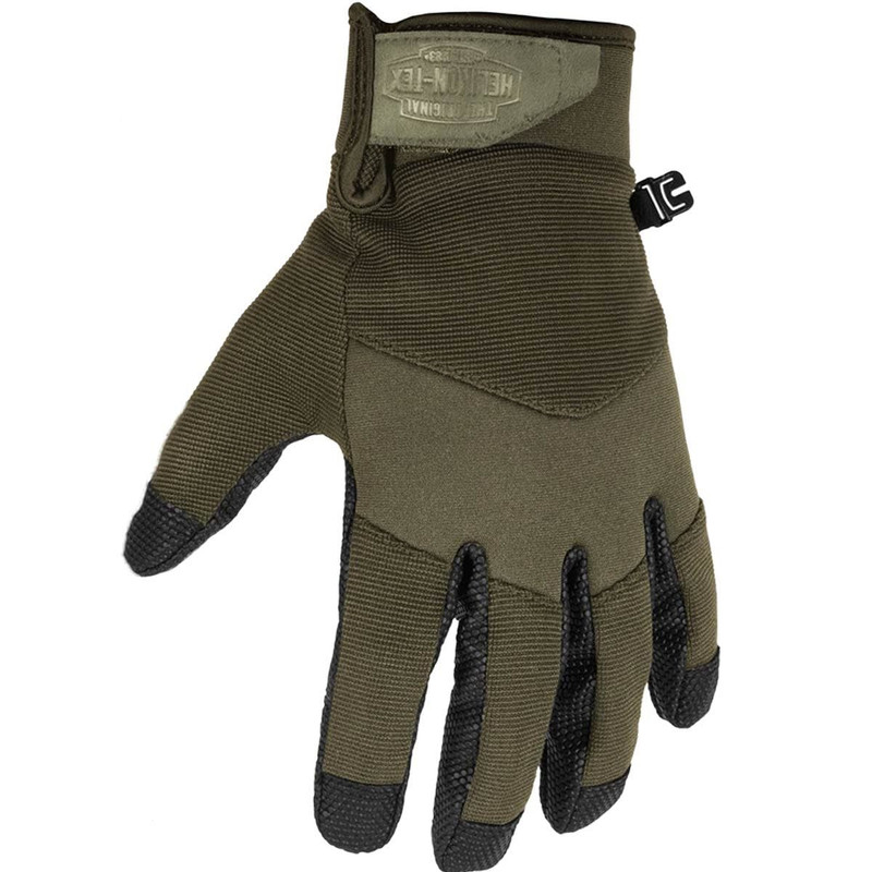 Рукавиці тактичні Helikon-Tex термоізольовані Impact Duty Winter Mk2 Gloves 2XL Olive Green Black (RK-ID2-NE-0201B-B07-XXL)