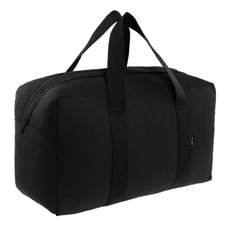 Сумка тактична Mil-Tec для речей US Cotton Parachute Cargo Bag 77Л Black (13827002-77)