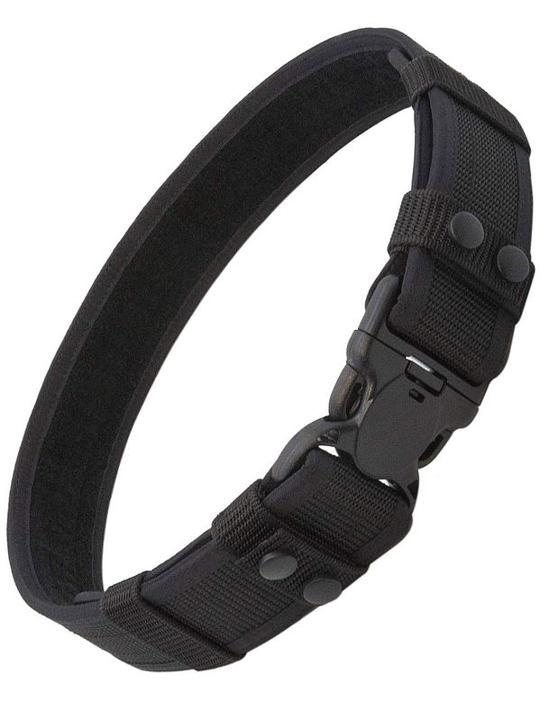 Ремінь тактичний Mil-Tec Lock System Швидке знімання Fastex 130см Чорний SCHNELLVERS.50MM SCHW. (16253002-130)
