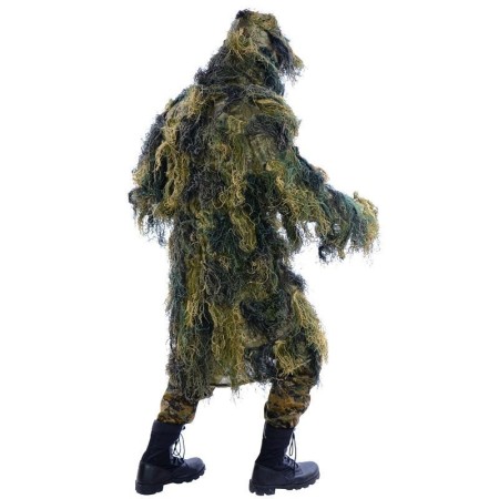 Костюм маскувальний Mil-Tec антипожежна кікімора Мультікам Камуфляж M/L GHILLIE PARKA ′ANTI FIRE′ PRO W/L (11962120-002-M-L) — фото 2