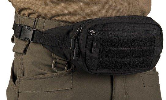 Сумка поясна чорна Mil-Tec GÜRTELTASCHE MOLLE SCHWARZ (13512502) — фото 3