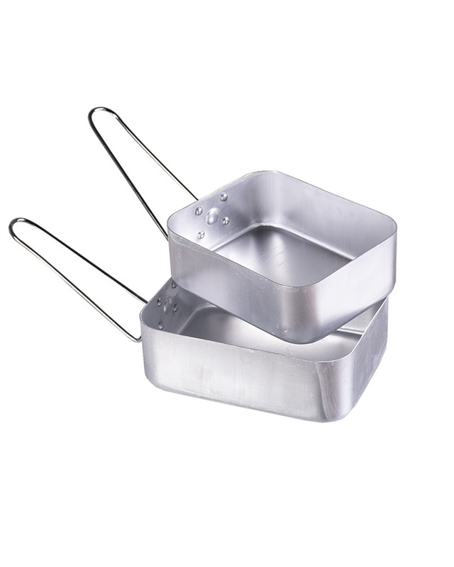 Набір посуду тактичний Mil-Tec андонований алюміній Britsh Aluminum Anodized Mess Kit 2-pc. (14664600)