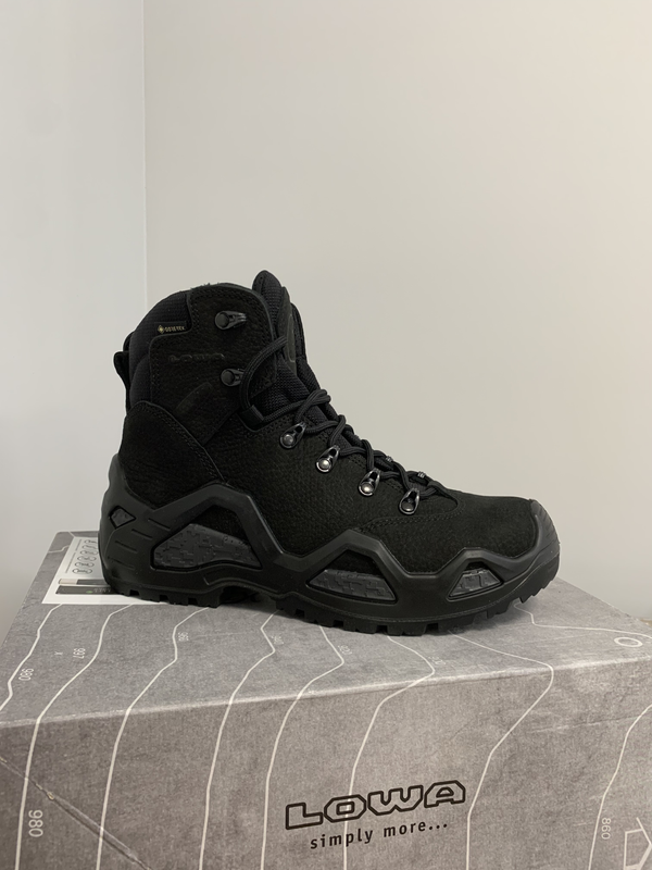 Черевики тактичні 41р Чорні LOWA Z-6N GTX C 41р Black (310682-0999-41)
