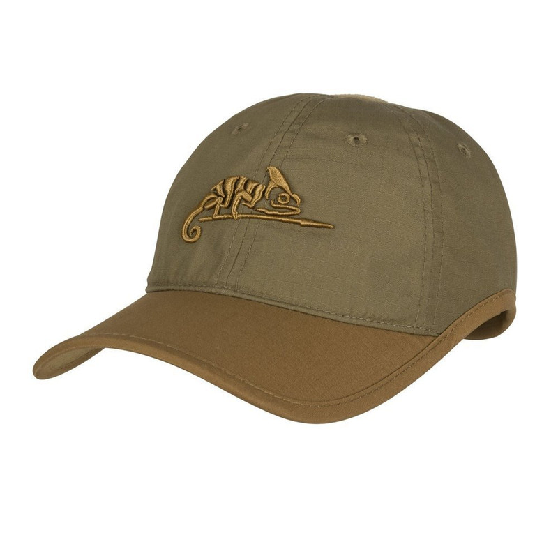 Бейсболка тактична Helikon-tex One size Койот, Зелена CAP RIPSTOP GREEN/COYOTE (CZ-LGC-PR-1211A)