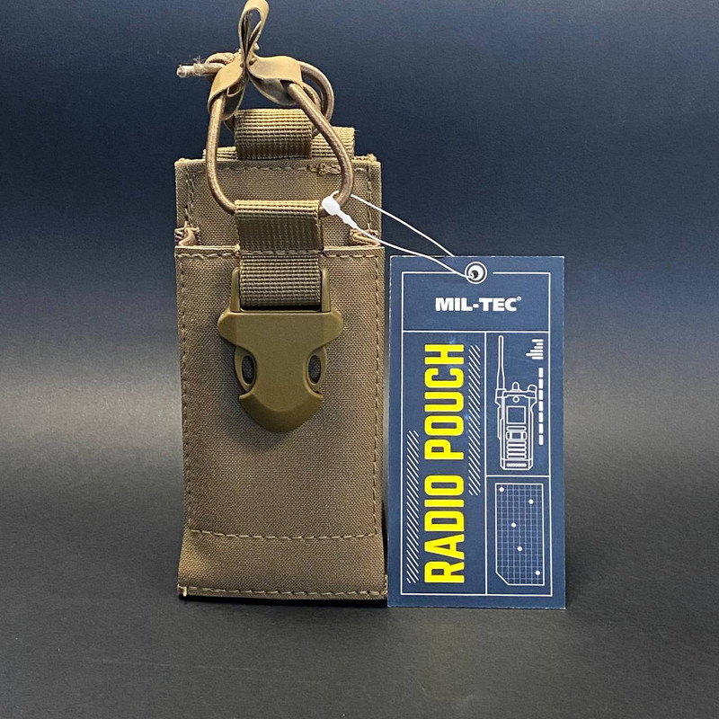 Підсумок для рації Mil-Tec Molle Radio Pouch Coyote (13493719)