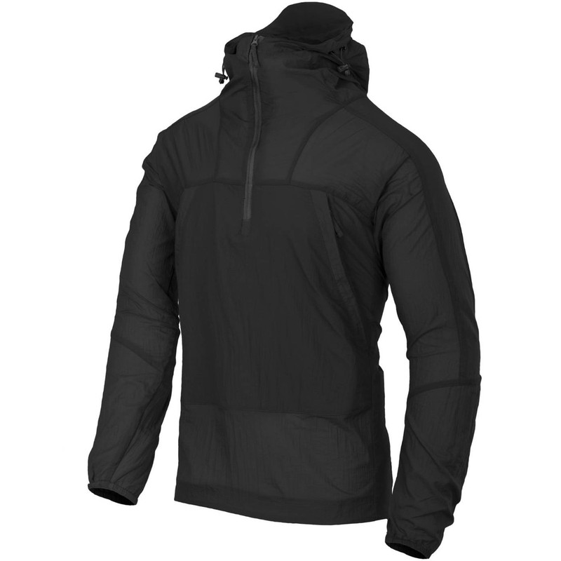 Куртка тактична Helikon-Tex анорак Windshirt WindPack M Black (KU-WDR-NL-01-B04-M)