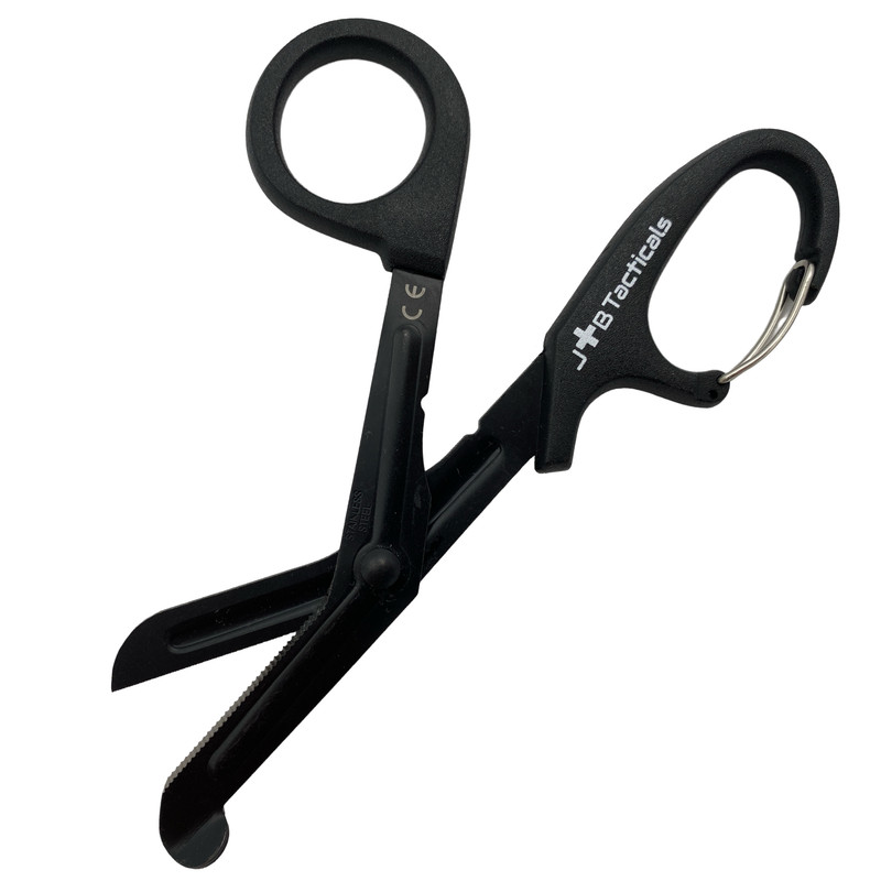 Ножиці тактичні JB Tacticals медичні Tactical Scissors 15см Black (JB-SCS-1502-BLK)