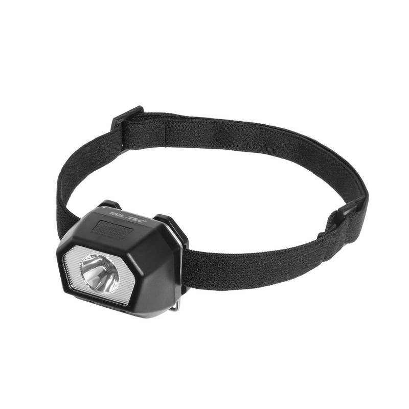 Ліхтарик тактичний Mil-Tec Rechargeable Headlamp Black - 80 люменів акумуляторний налобний 4 режими (15171500)