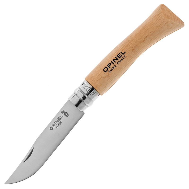 Ніж тактичний Opinel складаний Blister № 7 Inox Natural Folding Knife (000654)