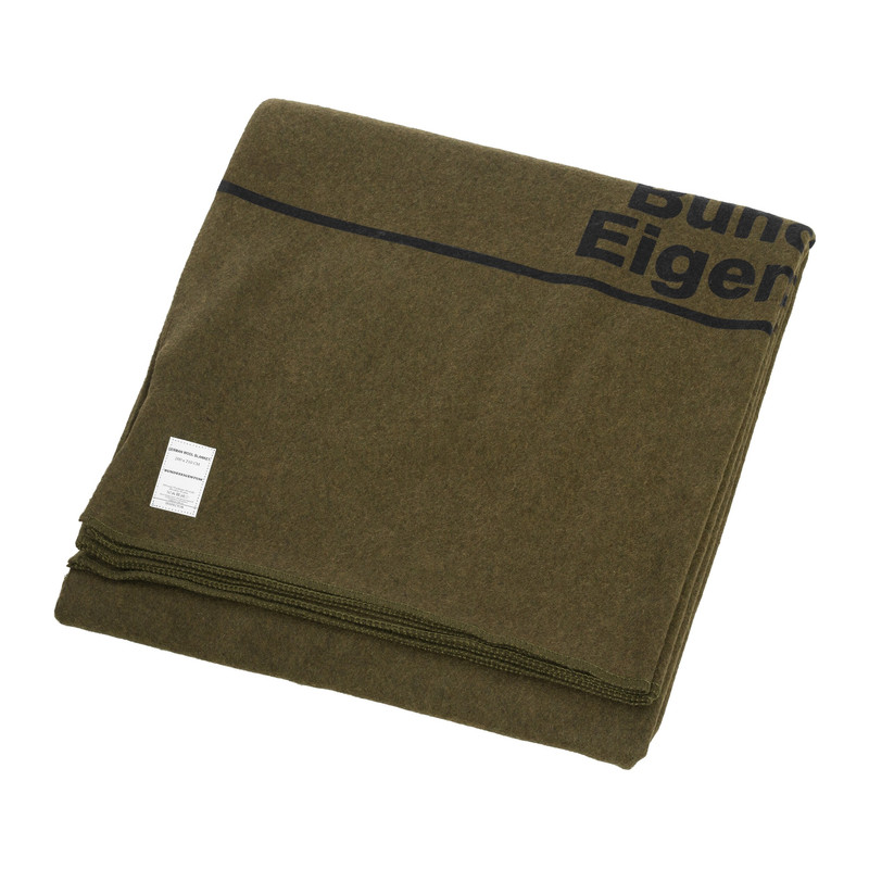 Ковдра-плед Mil-Tec вовняна Wool Blanket 200 x 210 см Olive (14428401)