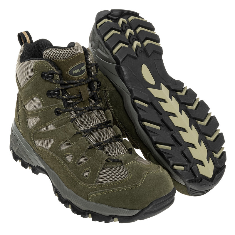 Черевики тактичні Mil-Tec Squad 5 '' Shoes 45 Olive (12824001-012-45)