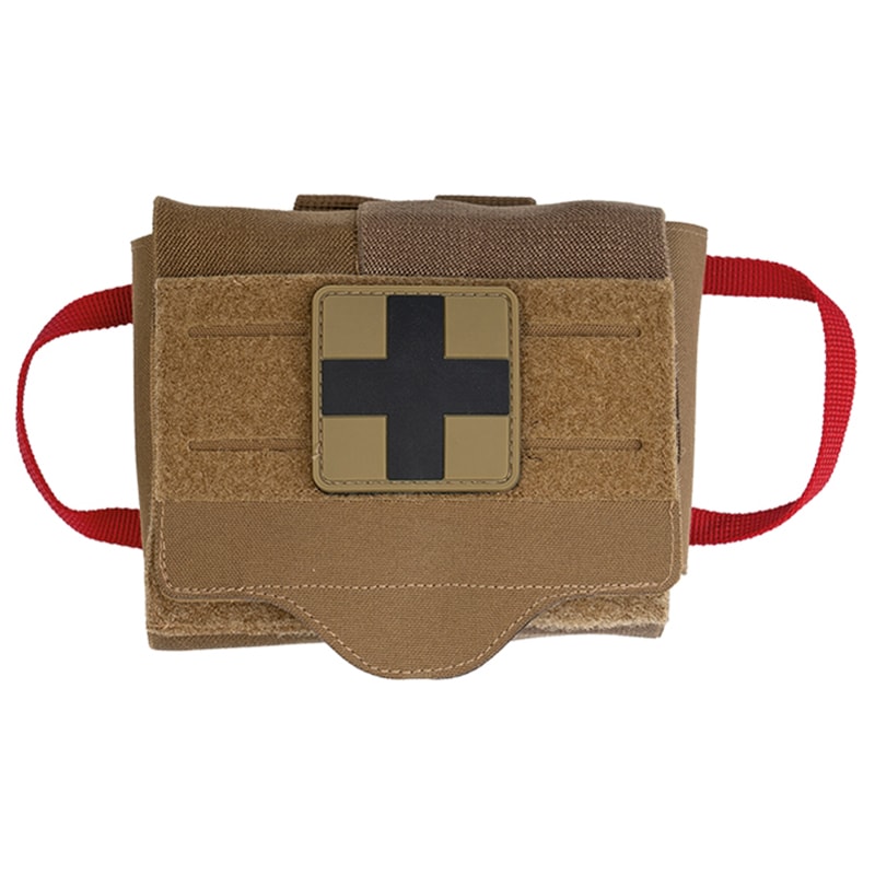 Підсумок-аптечка тактична Mil-Tec Зі швидким скидом IFAK Quick Draw Pack First Aid Kit Coyote (13491119)