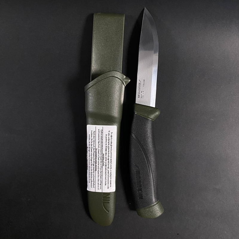 Ніж тактичний Morakniv COMPANION MG CARBON Steel OLIVE GREEN (NZ-CMG-CS-02)