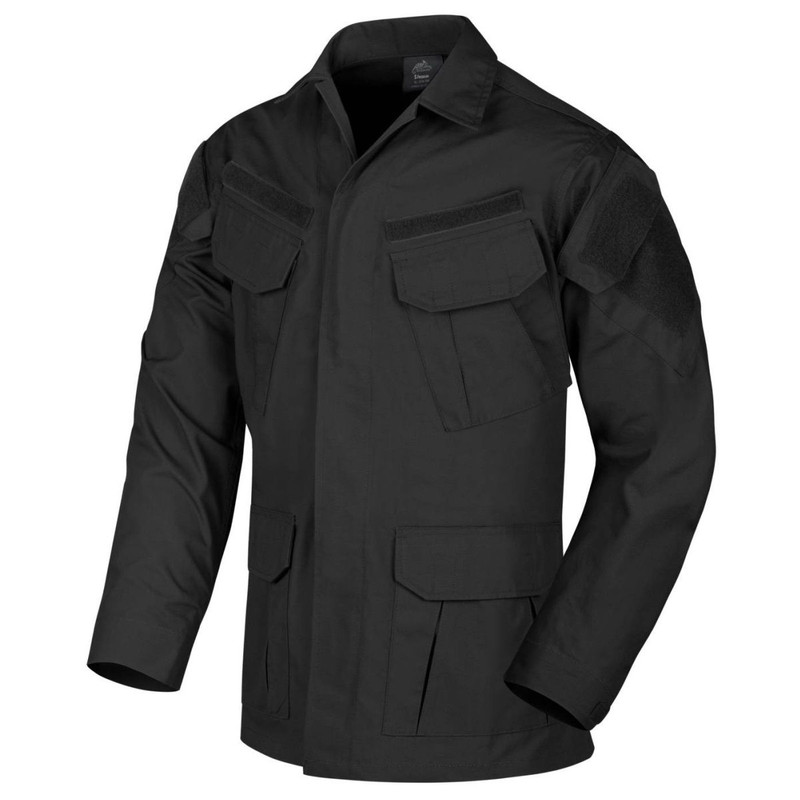 Кітель тактичний Helikon-Tex SFU Next PolyCotton Rip-Stop 2XL Black (BL-SFN-PR-01-B07-XXL)
