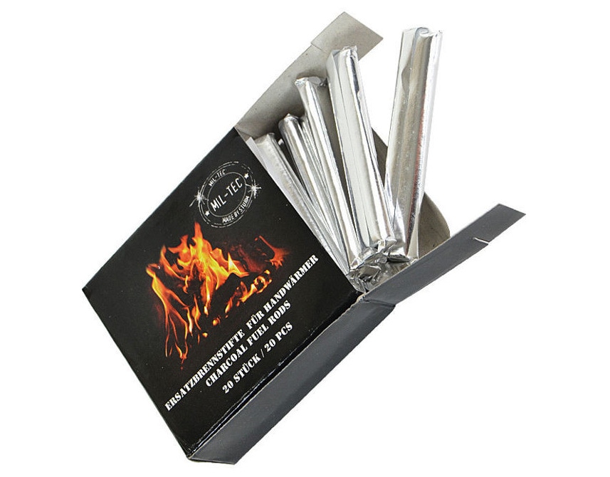 Топливо до грілки Mil-Tec Cartridges For Coal Heater 20 шт (15279000)