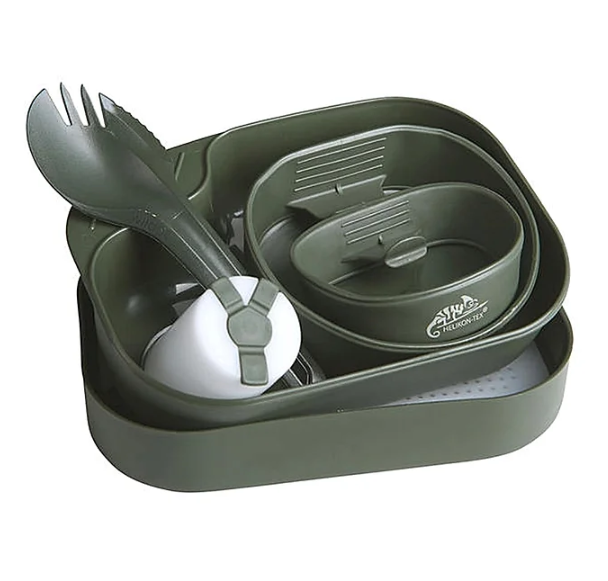 Набір посуду 7 Олива Wildo Helikon-Tex Camp-a-box Complete - Olive Green (SE-CAB-PP-02)