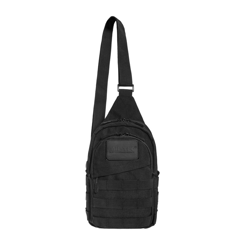 Сумка Mil-Tec тактична через плече однолямкова Crossbody Bag Black (13726802)