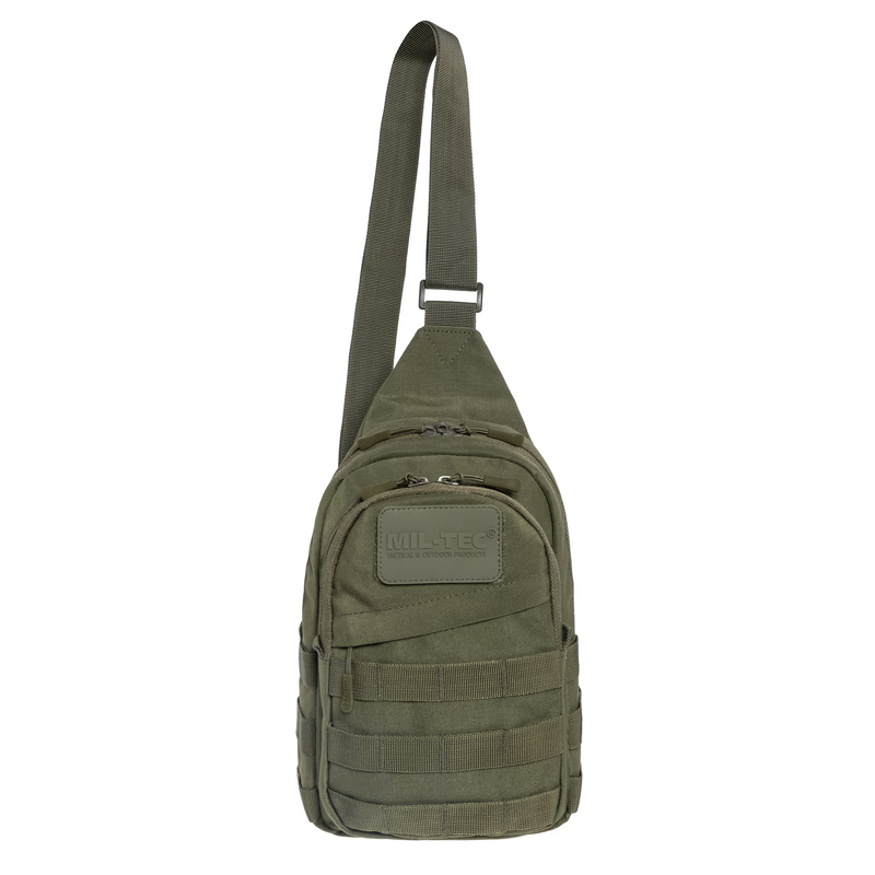 Сумка Mil-Tec тактична через плече однолямкова Crossbody Bag Olive (13726801)