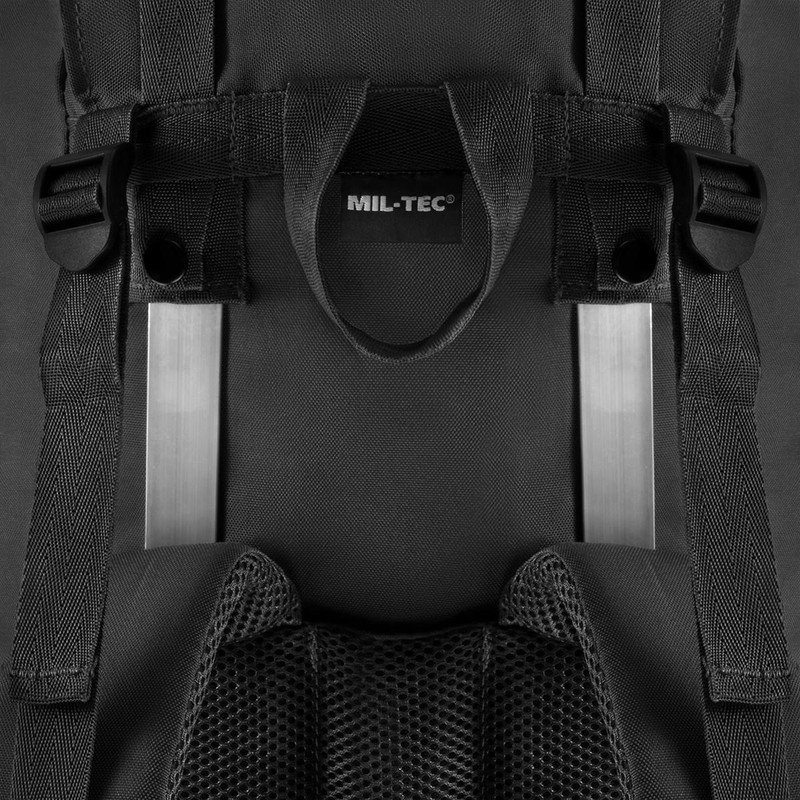 Рюкзак туристичний Mil-Tec з Дощовиком 75 л Чорний RUCKSACK 'RANGER' 75 (14030002-75) — фото 3