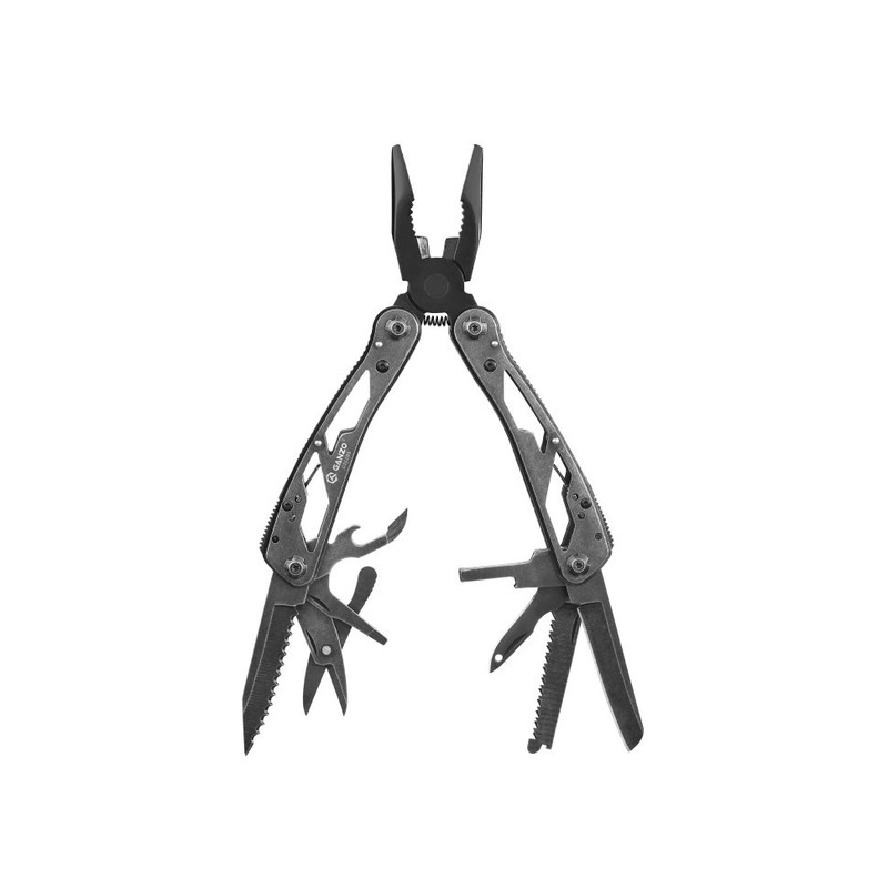 Мультитул тактичний Ganzo 24в1 MultiTool Black (G202-BS)