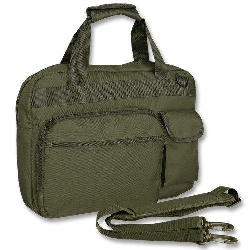 Сумка для ноутбука тактична Mil-Tec Водовідштовхуюча 40х30х10см M.LAPTOP BAG OLIVE (13821001)
