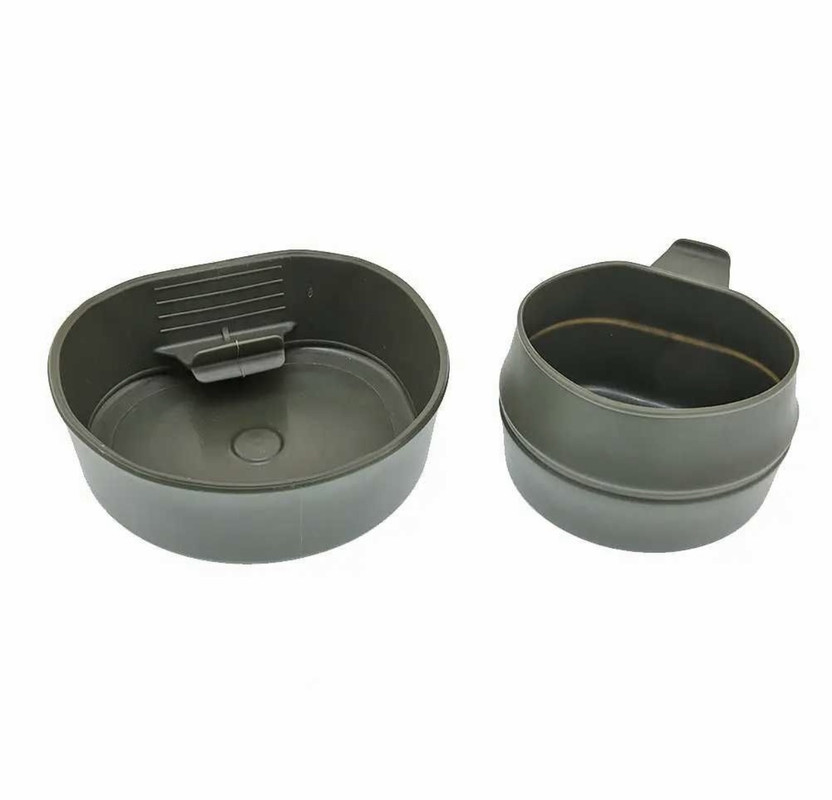 Складна кружка 200ML Олива Wildo Mil-Tec FOLD-A-CUP GREEN FALTBAR OLIV 200 ML (14605000-200)(10014)