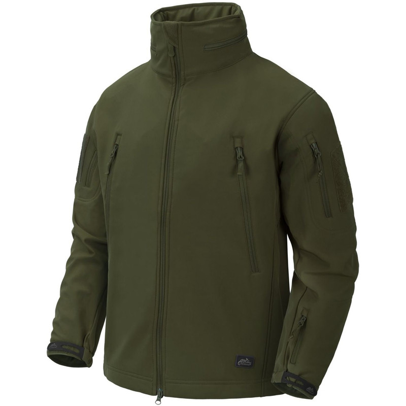 Куртка тактична Helikon-Tex Gunfighter Jacket Shark Skin Windblocker 2XL Olive Green (KU-GUN-FM-02-B07-XXL)