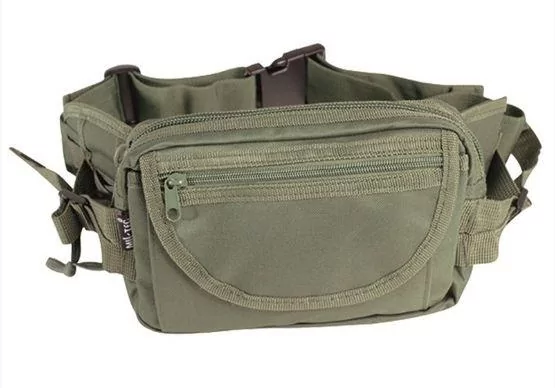 Сумка поясна Олива Mil-Tec GÜRTELTASCHE GROSS OLIV (13513001)