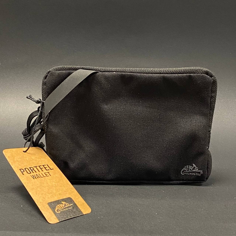 Гаманець військовий Helikon-Tex Чорний TRIP WALLET (MO-TRP-CD-01)