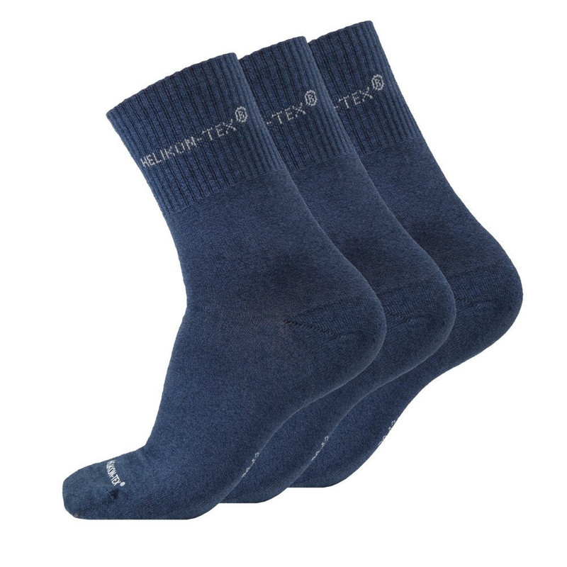 Набір Шкарпеток тактичних Helikon-Tex 3 пари 43-46 Сині ALL ROUND SOCKS - NAVY BLUE (SK-ARS-CB-37-B05-43-46)