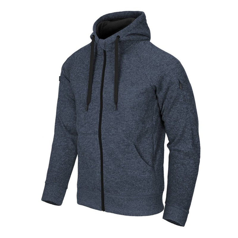 Толстовка Helikon-Tex худі з капюшоном Tactical Hoodie 2XL Blue Melange (BL-CHF-SF-M2-B07-XXL)