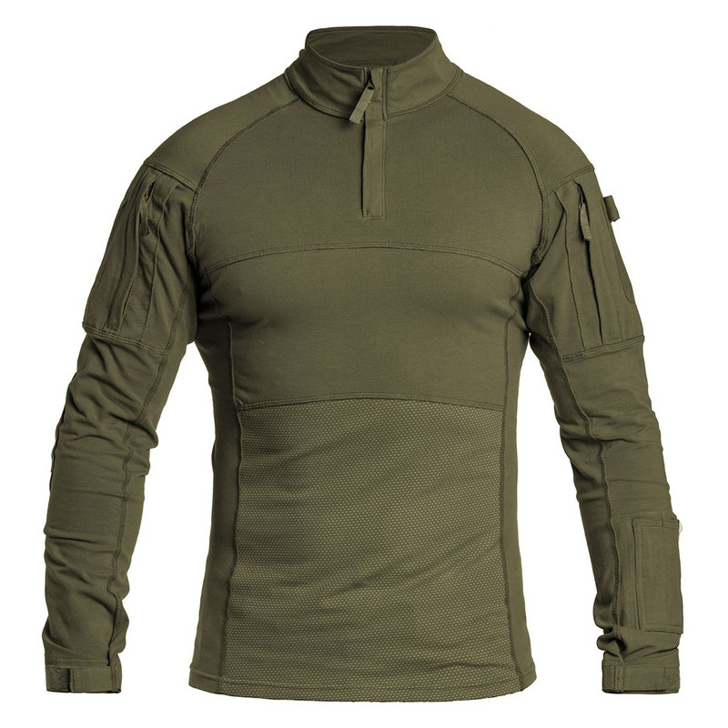 Сорочка тактична польова Mil-Tec Combat Shirt Assault Field 2XL Olive (10924001-906-XXL)