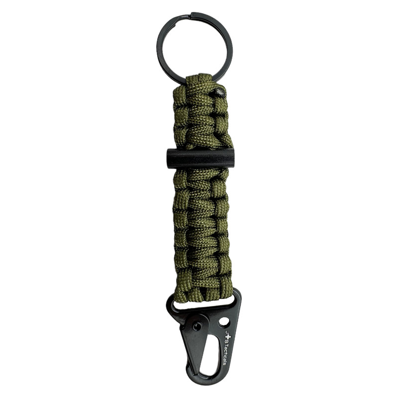 Паракордовий карабін JB Tacticals кресало Paracord deployment Olive (JB-ACS-0034-GRN)