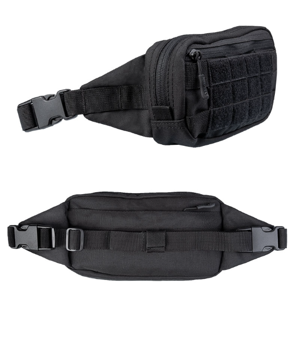 Сумка поясна чорна Mil-Tec GÜRTELTASCHE MOLLE SCHWARZ (13512502) — фото 2
