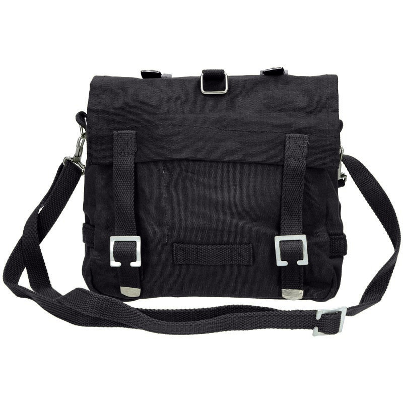 Сумка дорожня тактична Mil-Tec "хлібниця" Універсальна з поясом Shoulder Bread Bag 4Л Black (13702002)