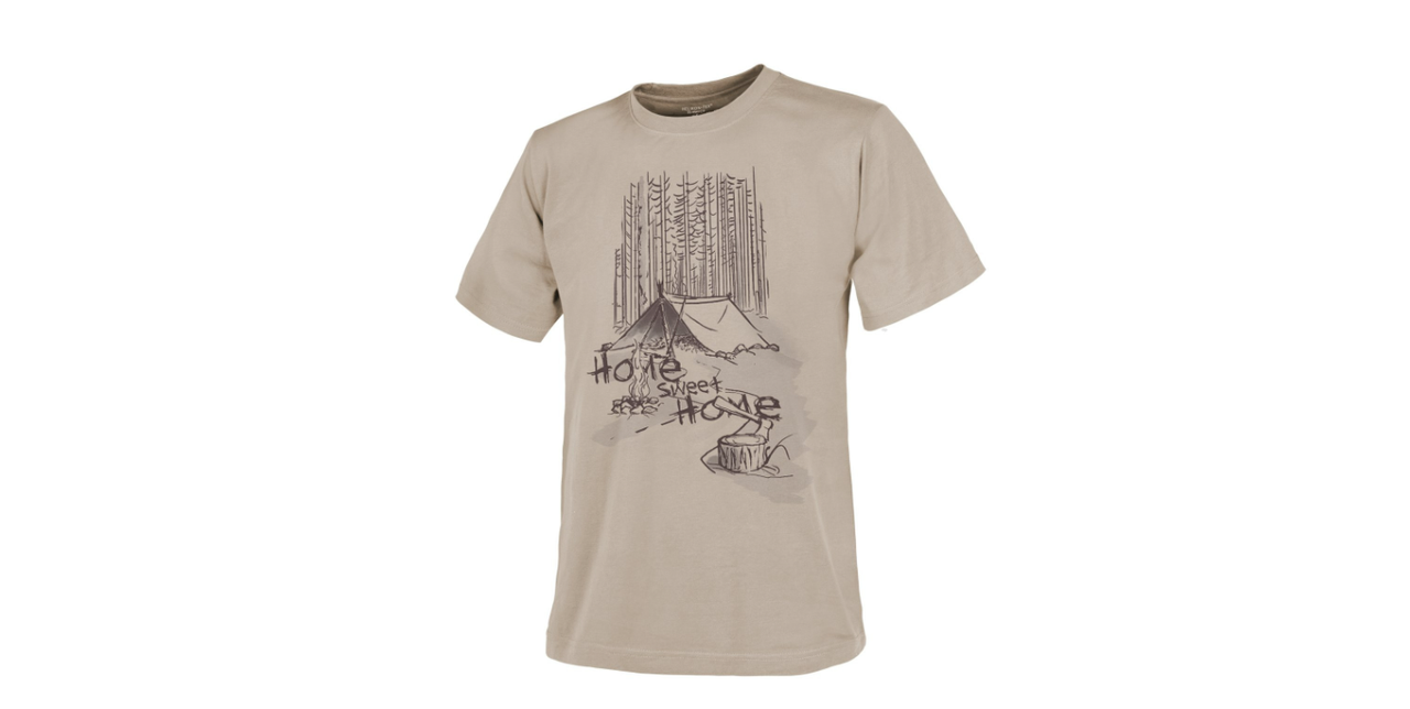 Футболка тактична Helikon-Tex® T-Shirt (Home Sweet Home) - Khaki (TS-HSH-CO-13-B06-XL)