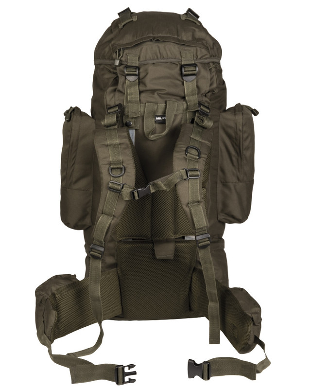 Рюкзак туристичний Mil-Tec з Дощовиком 75 л Олива RUCKSACK 'RANGER' 75 (14030001-75) — фото 2