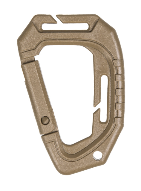 Набір 2 карабіни Mil-Tec Койот TACTICAL KARABINER MOLLE (2 ST./BLISTER) COYOTE (15922505) — фото 2