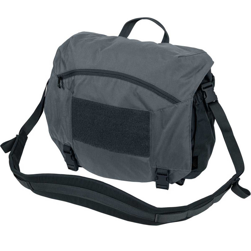 Сумка тактична Helikon-Tex Urban Courier Large 16Л Shadow Grey/Black (TB-UCL-CD-3501A-16)