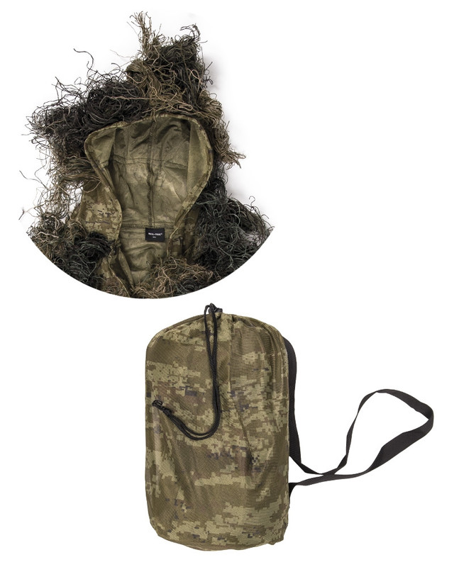 Костюм маскувальний Mil-Tec антипожежна кікімора Мультікам Камуфляж M/L GHILLIE PARKA 'ANTI FIRE' W/L (11962100-003-XL-XXL) — фото 2
